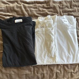 3 MATE THE LABEL T SHIRTS